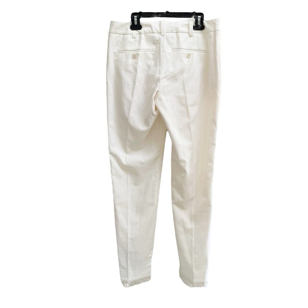 ZADIG & VOLTAIRE Prune Frange White Straight Leg Fringe Pants Small 36 - Picture 5 of 10